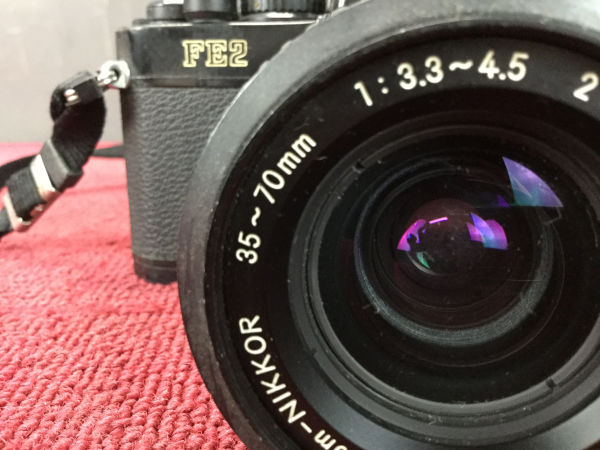 Nikon FE2 MF一眼レフカメラ○ジャンク品 Nikon FE2 MF一眼レフカメラ○
