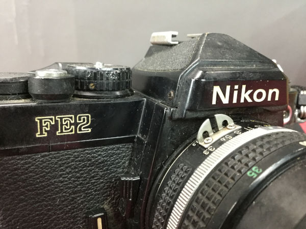 Nikon FE2 MF一眼レフカメラ○ジャンク品 Nikon FE2 MF一眼レフカメラ○