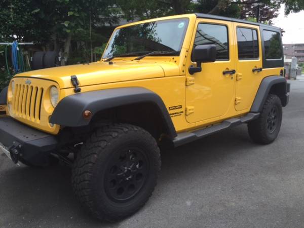 JKラングラー　ソリッドレーシング＆ヨコハマＭ/Ｔ　５本セット