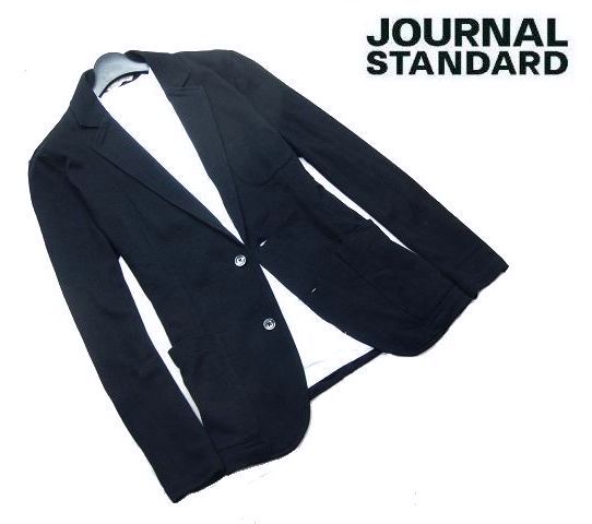 B60新品ジャーナルスタンダード 鹿の子 テーラードジャケット紺L