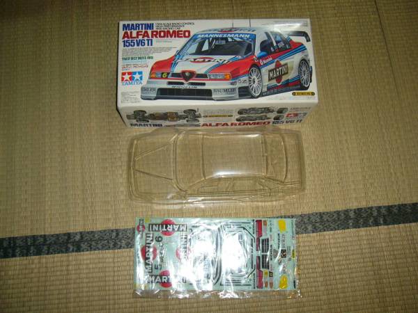 TA-03F アルファロメオ155V6マルティーニ　未組立