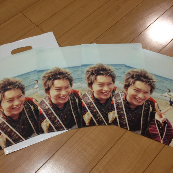 送料込 au クリアファイル 鬼ちゃん 4枚セット 三太郎 菅田将暉_1