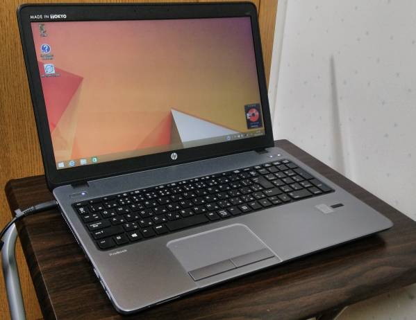 HP ProBookG1 450[高速CPU 4c8s Corei7]8Gメモリ64Bit Win8.1pro