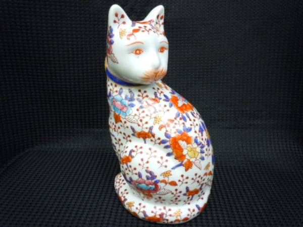 招き猫 置物 招き猫 置物 高さ30cm 初だし 古伊万里 猫 置物 招き猫 置物 招き猫 置物 高さ30cm 初だし 古伊万里 猫 置物