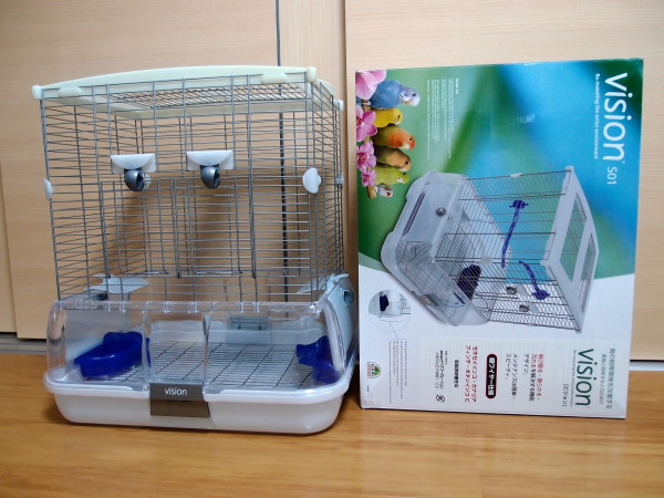 vision S01 ビジョン 鳥かご ケージ☆中古 サビが少し出ています
