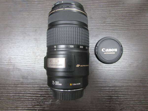 CANON ZOOM LENS EF 75-300mm 1:4-5.6 IS Canon 【公式通販】