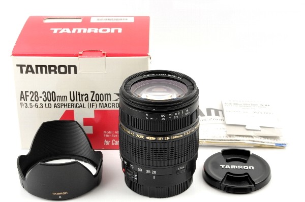 【美品】TAMRON AF28-300mm F3.5-6.3 XR LD Macro Canon用#1001