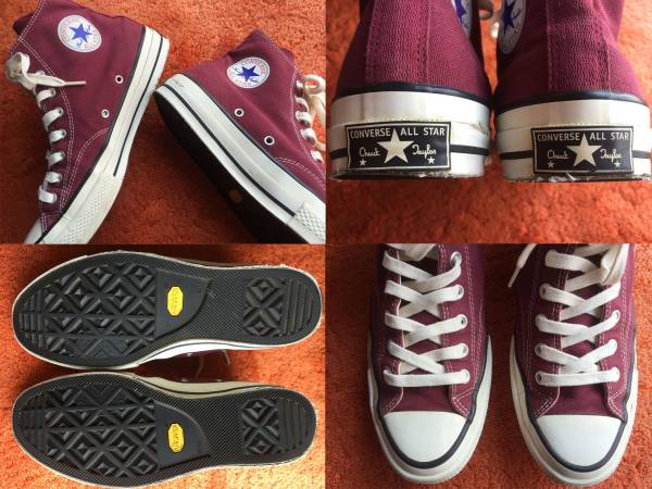 コンバース アディクト チャックテイラーHI マルーン 29cm