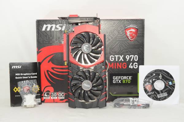 4GB グラフィックスボード MSI GTX970 GAMING 4G♯L6-84 msi 【公式通販】