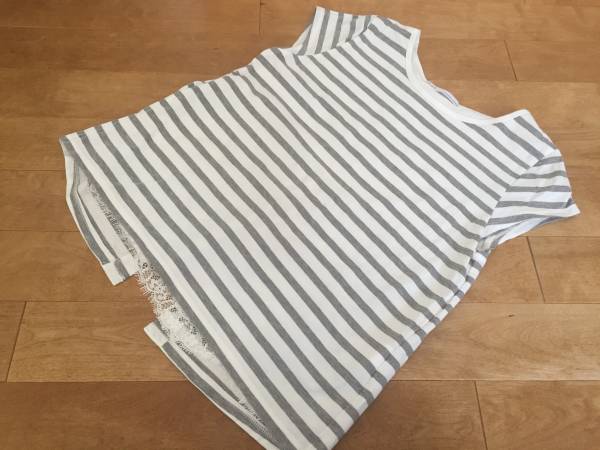 IENA イエナ ボーダー カットソー バックレース 切り替え 2015SS