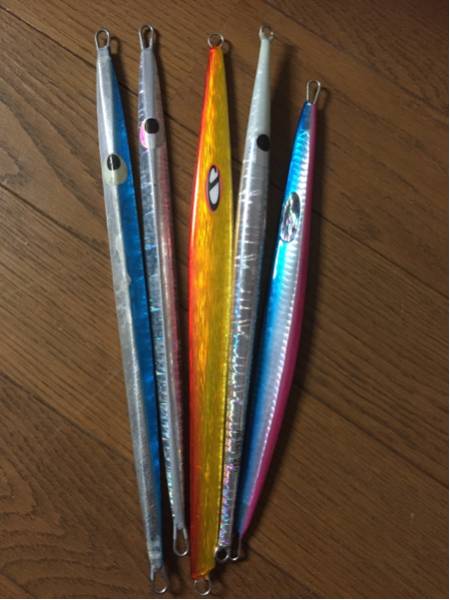 メタルジグ ロングジグ系 ツルジグ他 5本セット