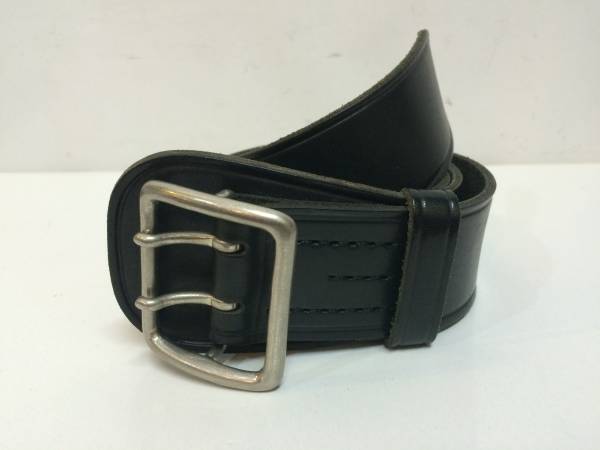 コムデギャルソン オムプリュス レザーベルト 黒 89