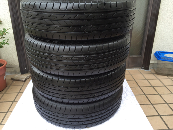 車 ブリヂストンネクストリー205/70-15 4本
