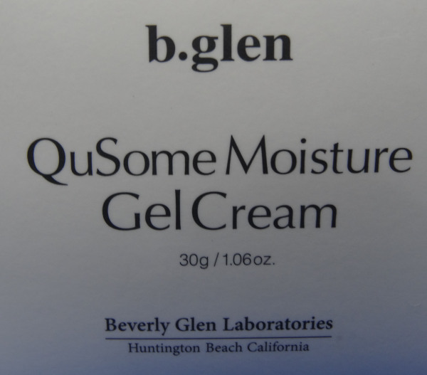 F★b.glen ビーグレン Qusomeモイスチャーゲルクリーム30g新品