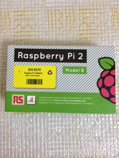 《送料無料》☆Raspberry Pi 2 Model B + SENSOR Pi▼中古☆