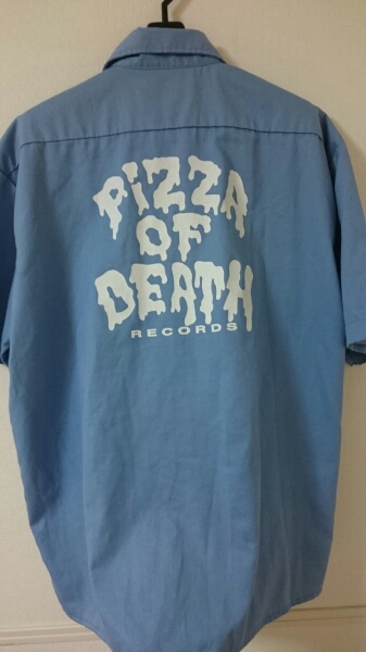 pizza of death ワークシャツ Lサイズ ken yokoyama pizzaofdeath