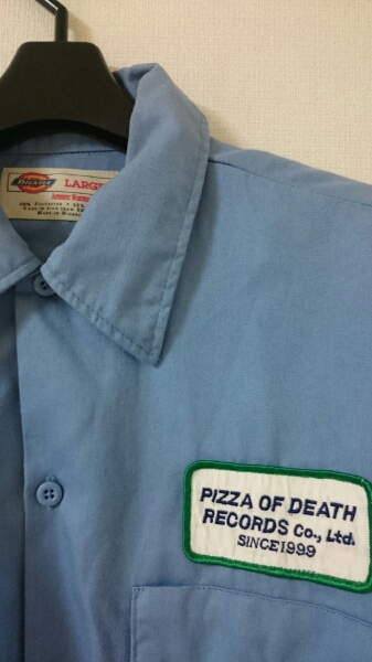 pizza of death ワークシャツ Lサイズ ken yokoyama pizzaofdeath