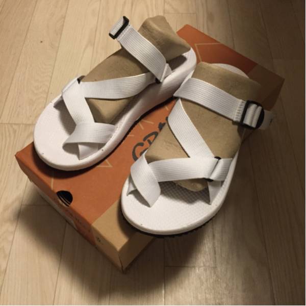 グラミチ サンダル カクタスフリップ ホワイト 26㎝ スポサン