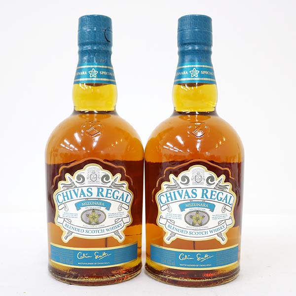 ★古酒1円～ 2本/シーバスリーガル ミズナラ A6F0731-2