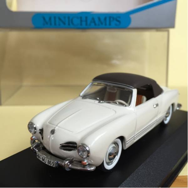 MINICHAMPS カルマンギア カブリオレ ソフトトップ BEST.-Nr5061