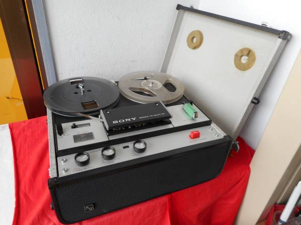 g654 完動品：SONY オープンテープレコーダー TC-357A 1959⁄昭和34