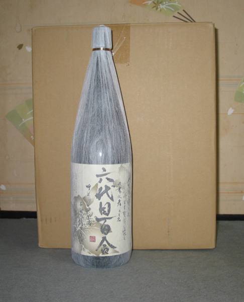 送料無料あり!本格芋焼酎 六代目百合 1800ml×6本セット100円~ 送料無料あり!本格芋焼酎 六代目百合 1800ml×6本セット100円~