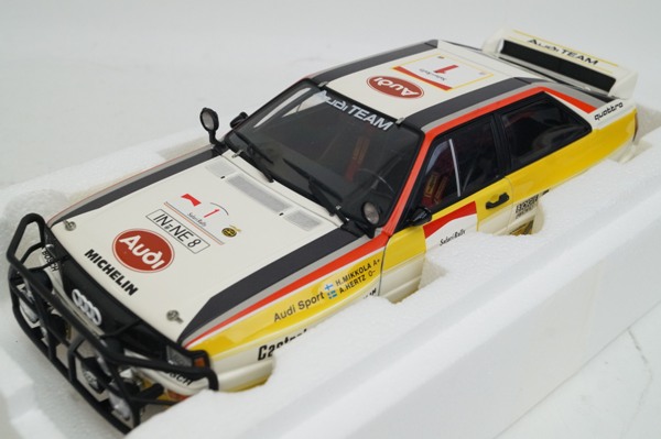 Aa 1/18 アウディ クアトロ LWB A2 ラリーサファリ 1984#1