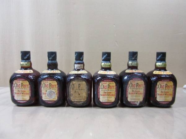 オールドパー Grand Old Parr 12年 6本□古酒 アルコール スコッチ