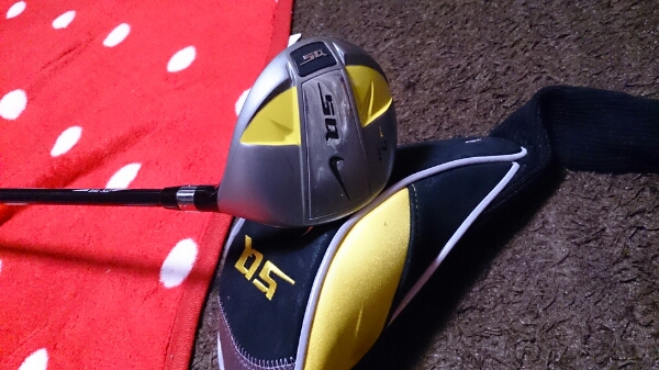 ナイキサスクワッチフェアウェイウッドNIKE SQ 5w7wセット名器カバー