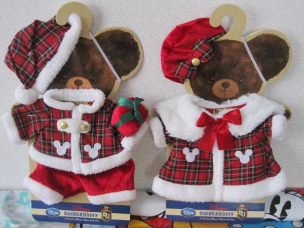 ユニベア コスチューム クリスマス セット 新品未使用 クリスマス コスチューム2点☆ユニベア