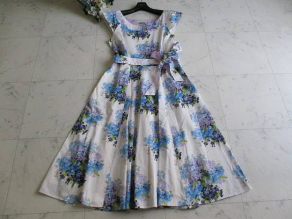 ローラアシュレイ　エレガンス　花束　ワンピース　9