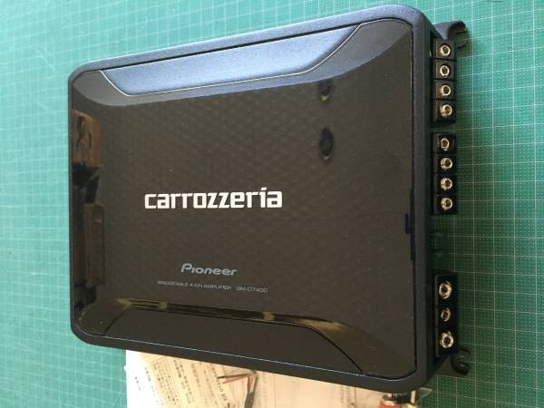 最終値下げ カロッツェリア carrozzeria アンプ GM-D7400 GM-D7400 carrozzeria カロッツェリア アンプ パイオニア GM-D7400