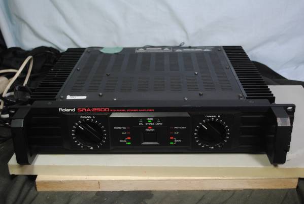 値上げRoland パワーアンプ SRA-2500 完動美品【3ヶ月保証 】 8 【公式