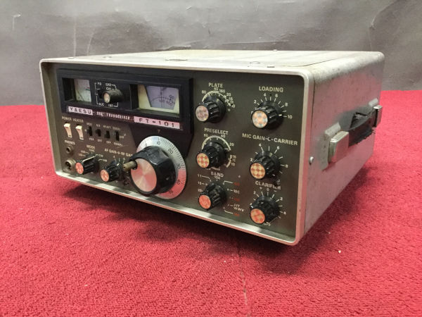 ヤエス YAESU HF SSB 八重洲無線 SSBトランシーバー FT-101B 通電確認
