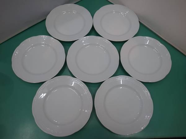 リチャードジノリ 未使用 ボンジョルノホワイト プレート 7枚