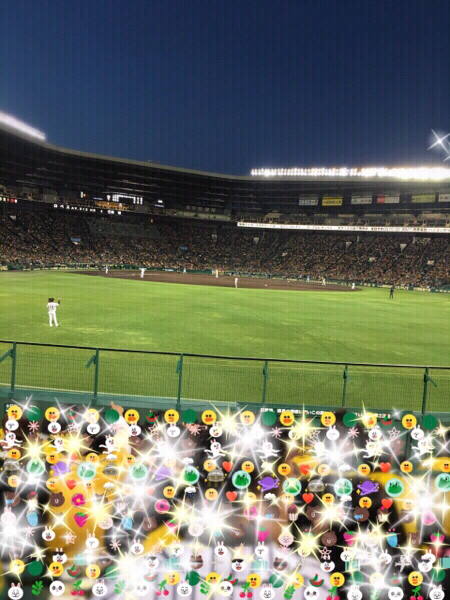応援団近! 7/28 阪神vsヤクルト 甲子園 ライト ペア