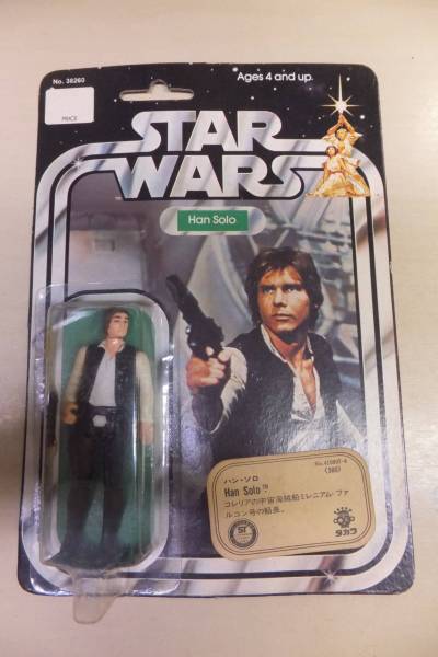 ３４　宅急便のみ未開封オールドケナー　ハンソロ　タカラ版１９