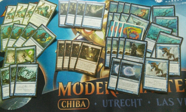 mtg モダン　マーフォークデッキパーツ　一式 マーフォーク - モダン MTG マーフォークデッキパーツセット モダン