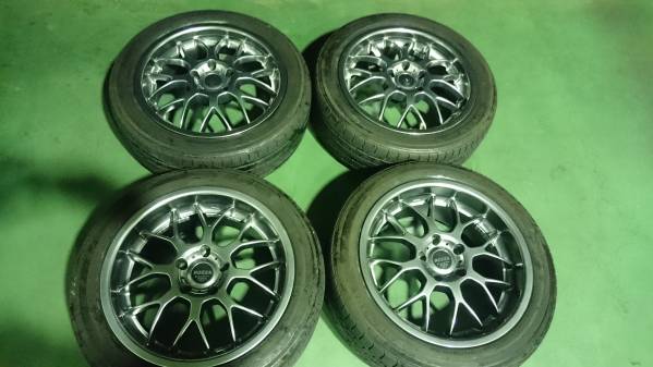 ゆうきさん専用④格安出品！PIAA メッシュホイール17インチ215/50R17 PIAAメッシュホイール+タイヤセット 215/50R17 17×7J、8J ピア 17