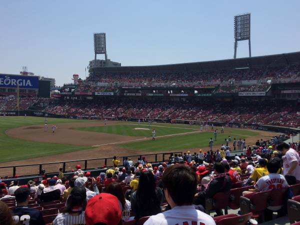 【通路側4連番可】9/22（祝）広島対阪神戦３塁内野指定席Ａ②