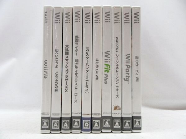 47 Wiiソフト 星のカービィWii 他 計10本 ジャンク⑥ k205