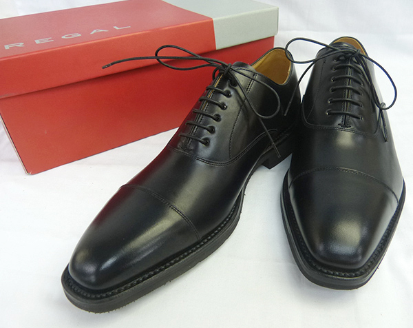 リーガル☆紳士ビジネスシューズ☆26 1/2☆中古品（Y14695）