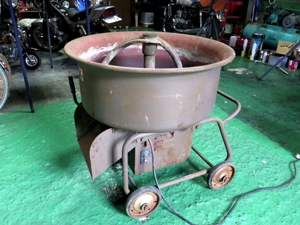 【動画有り】マゼラー モルタルミキサー 100V PM-80 愛知県