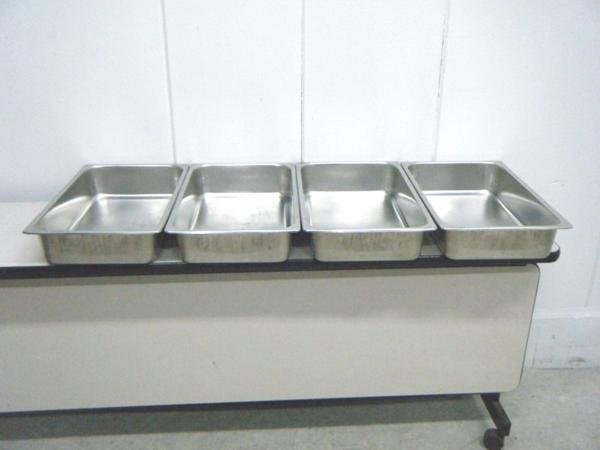 5305◆ステンレス製◆1/1ホテルパン 4枚セット 深さ100mm