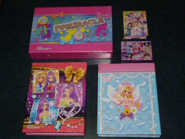 アイカツ プロモ、レア大量400枚＆バインダーのセット アイカツ