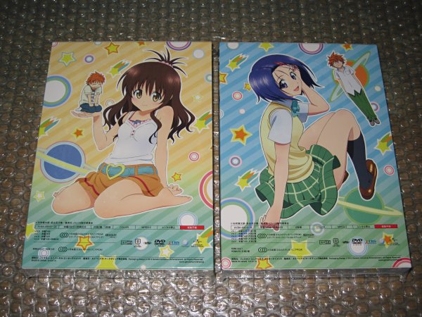 To LOVEる DVD-BOX1 & DVD-BOX2 新品 「ToLOVEる-とらぶる-DVD-BOX1