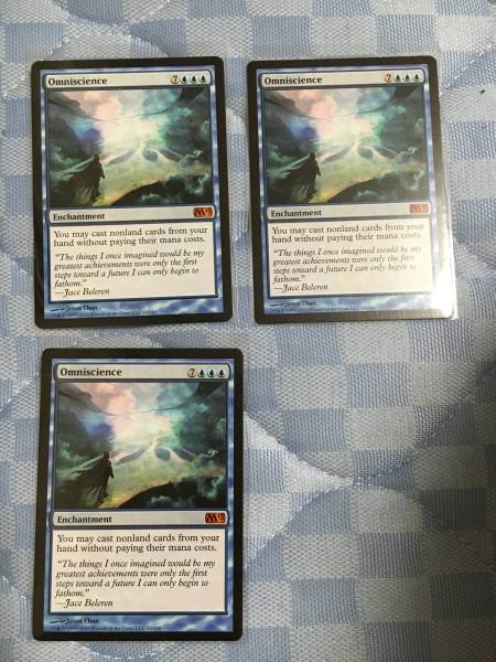 MTG 英)全知 全知⁄Omniscience（ボーダレス）英語版 Magic:The