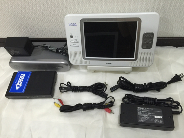 無線転送 防水液晶テレビ CASIO XFER XF-800 地デジチューナー付