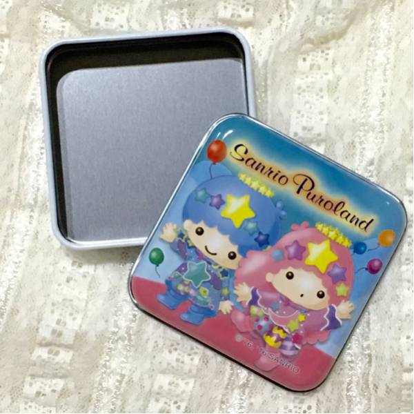 サンリオ ピューロランド 限定 缶 小物入れ キキララ リトルツインスターズ 未使用_2