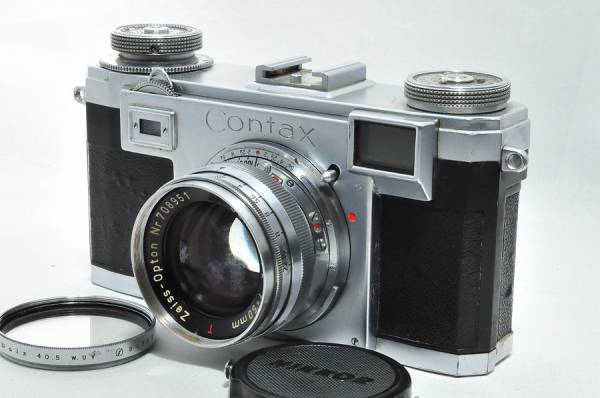 ☆極上良品☆ ZEISS CONTAX コンタックス IIa Sonnar 50mm 1:2 CONTAX